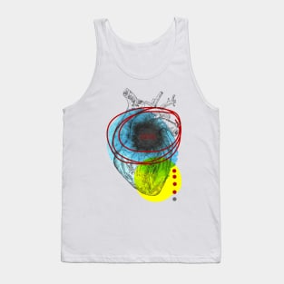 With Ukraine in my heart. Tank Top